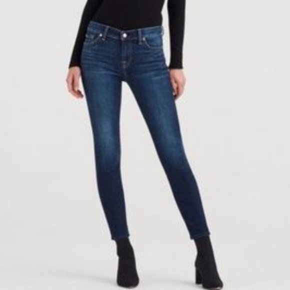 7 for all mankind crop roxanne jeans - Picture 1 of 13